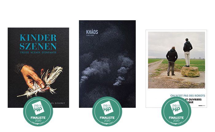 Les 3 finalistes des Prix HiP 2020 • catégorie "Société" Les 3 finalistes des Prix HiP 2020 • catégorie "Société"