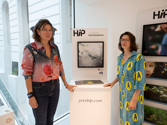 L'autrice Marie Liesse et Alice Liège, directrice littéraire Petite enfance chez Gallimard Jeunesse