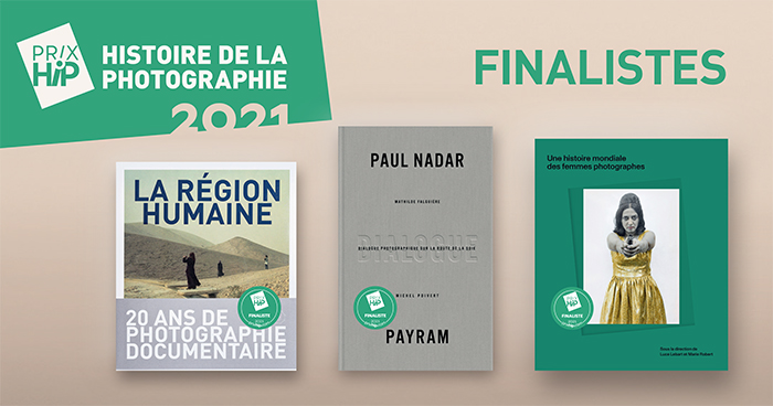 Les 3 finalistes des Prix HiP 2021 • catégorie "Histoire de la photographie"