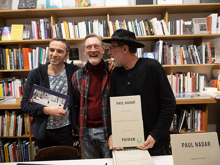 Jean-François Spricigo, Marc Pussemier et Payram Jean-François Spricigo, Marc Pussemier et Payram