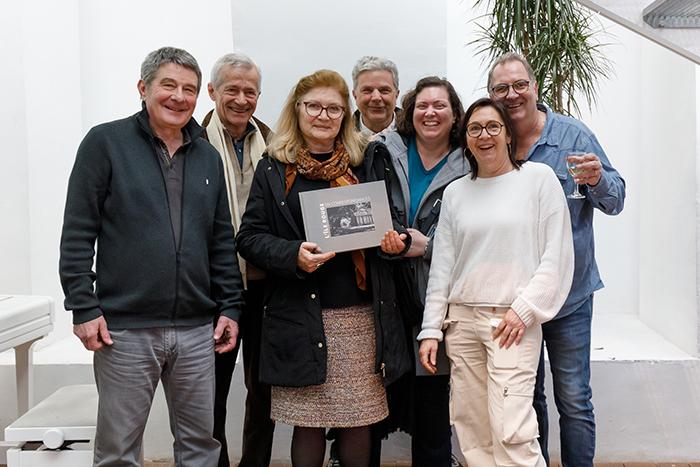 Caroline, Elisabeth, Elvira, Guy, Patrick, Pierre et James