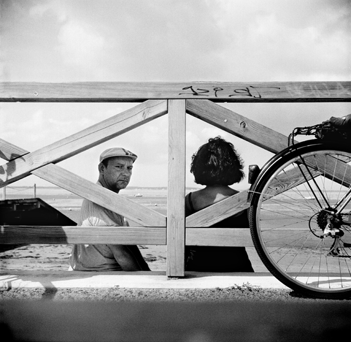 Jean-Claude Delalande et sa série "Quotidien" à l'exposition En famille, organisée par HiP