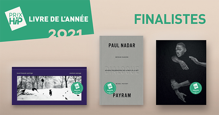 Les 3 finalistes des Prix HiP 2021 • catégorie "Livre de l'année"